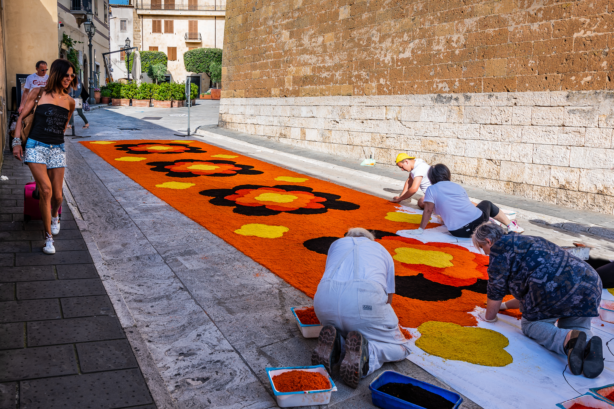 L'infiorata di Fiore Doncovio