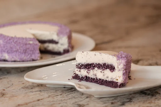 White Choco Lavender Berry Mousse Cake Pcs