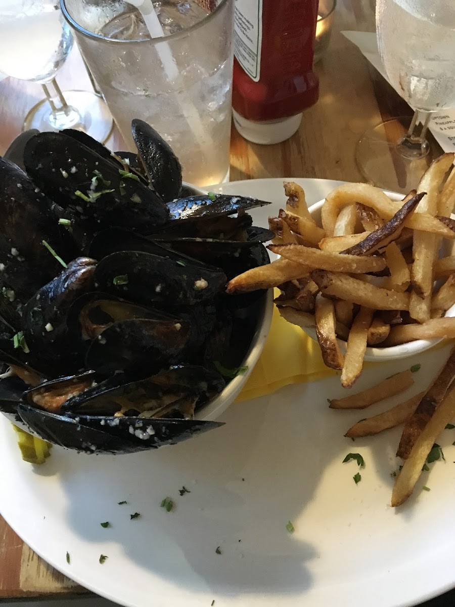 Mussels and frites