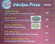 Fit Pizza menu 1