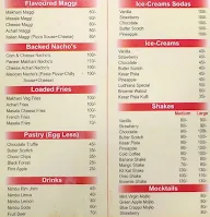 Flavours menu 1