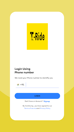 Screenshot T-Ride Driver