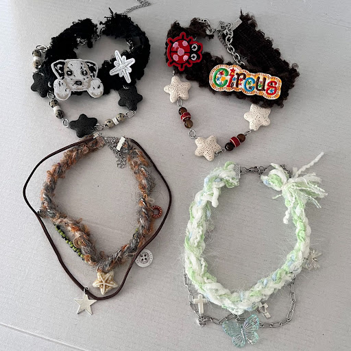 Title 6, Woven Colorful Ropes Fashionable All-match Neck...