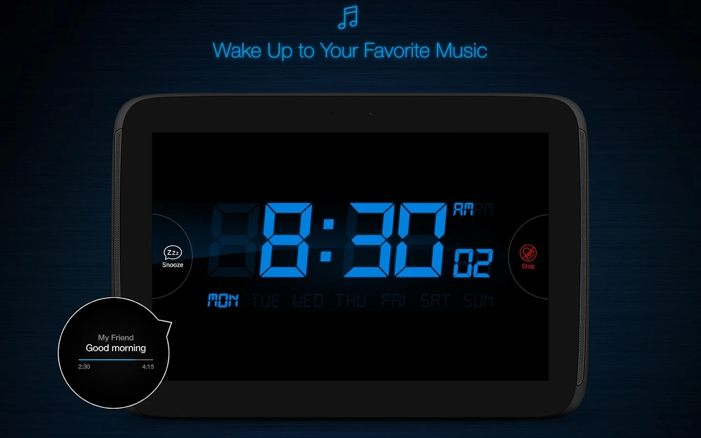    My Alarm Clock- screenshot  