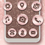 Cover Image of 下载 Glitter Launcher for Girls: Cute Launcher Themes 2.2.1 APK