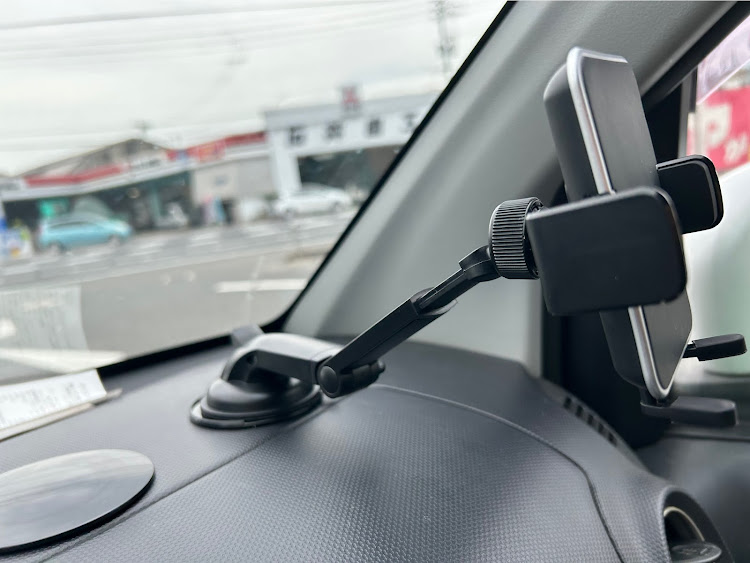eKスポーツのスマホホルダー・車内グッズ・インテリア・快適仕様・通学快速に関するカスタム事例の投稿画像2枚目