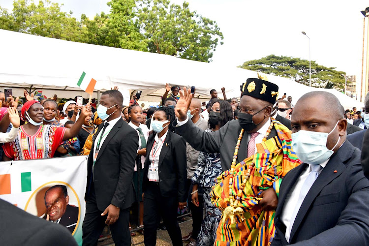 President Cyril Ramaphosa was honoured with the status of chieftaincy.