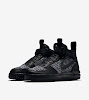 womens lunar force 1 flyknit workboot black white