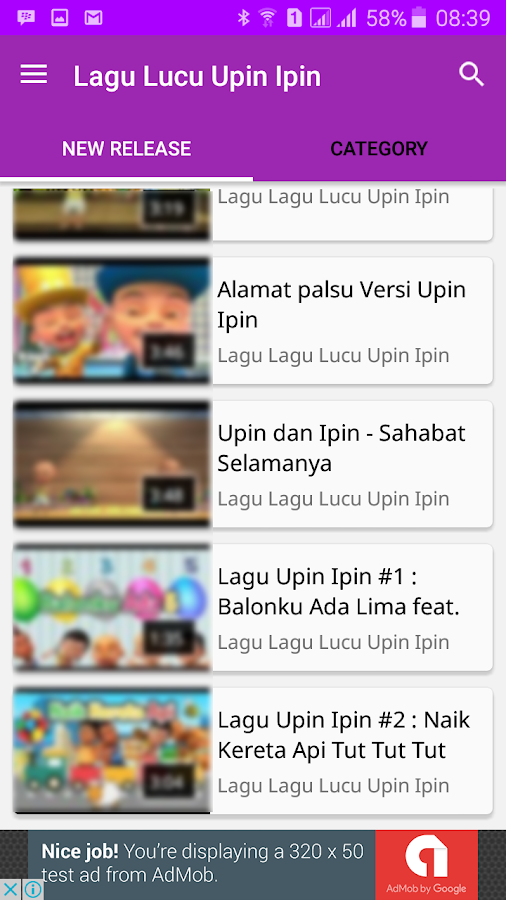 Lagu Lucu Upin Ipin Android Apps Google Play Screenshot Gambar