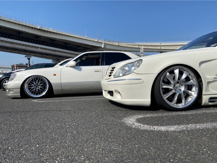 セルシオの大黒MT・セルシオ・初お披露目・BBS LM・ありがとうございましたに関するカスタム事例の投稿画像2枚目