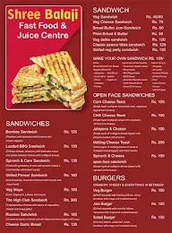 Balaji Fast Food & Juice Center menu 4