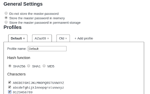 Password Generator