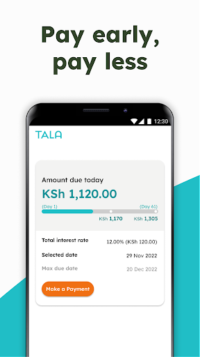 Tala: Borrow up to KSh 50,000