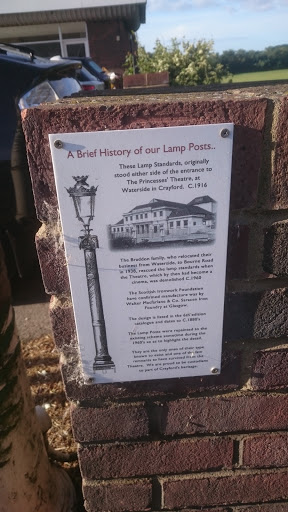 A Brief History of our Lamp Posts..