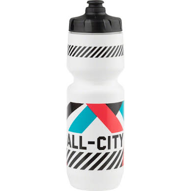 All-City Logowear Purist Water Bottle - Clear, Black, Teal, Coral, 26oz