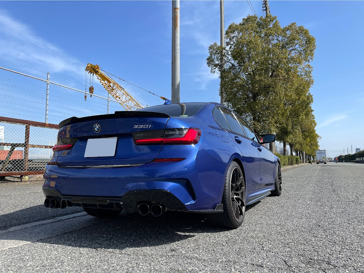 330i Mスポーツのあなたのテールは？・マフラー出口を見てみたい・リアスポイラー有り派？無し派？・マフラーカッター・ドライブに関するカスタム事例の投稿画像3枚目