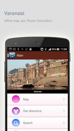 Varanasi Map offline