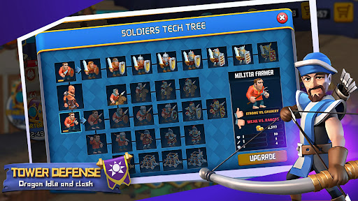 Screenshot Tower defense:Idle and clash