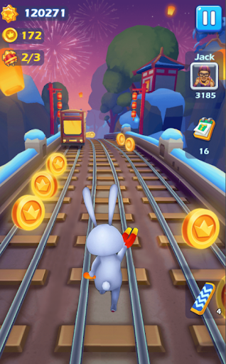 Screenshot Subway Pets Runner Cat