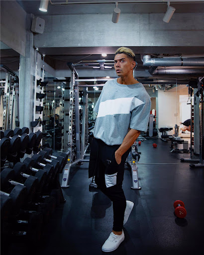 Title 1, Mens Casual Trousers Trendy Slim Fitness Exerc...