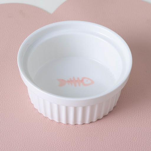 Title 15, Ceramic Double Cat Bowl Water Bowl Tall Diagona...
