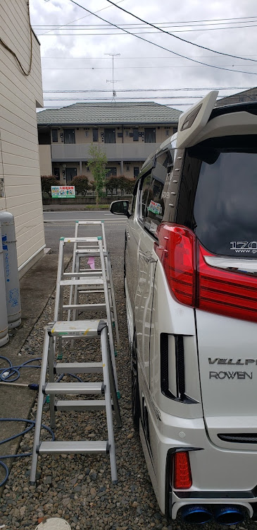 ヴェルファイアの洗車に関するカスタム事例の投稿画像3枚目