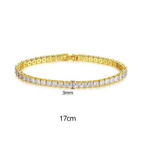 Title 1, New Fashion Simple Tennis Bracelet For Women Ev...