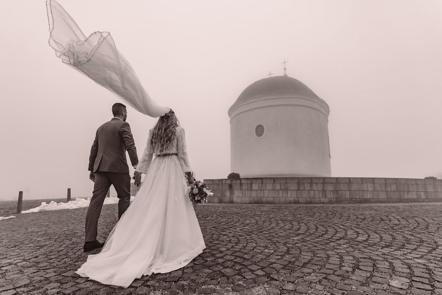 Fotografo di matrimoni Péter Kiss (peterartphoto). Foto del 23 dicembre 2023