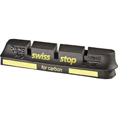 SwissStop RacePro Set of 4 Campagnolo Rim Brake Inserts, Black Prince Compound