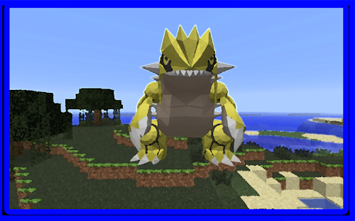 Android application Pixemon Mod in MCPE screenshort