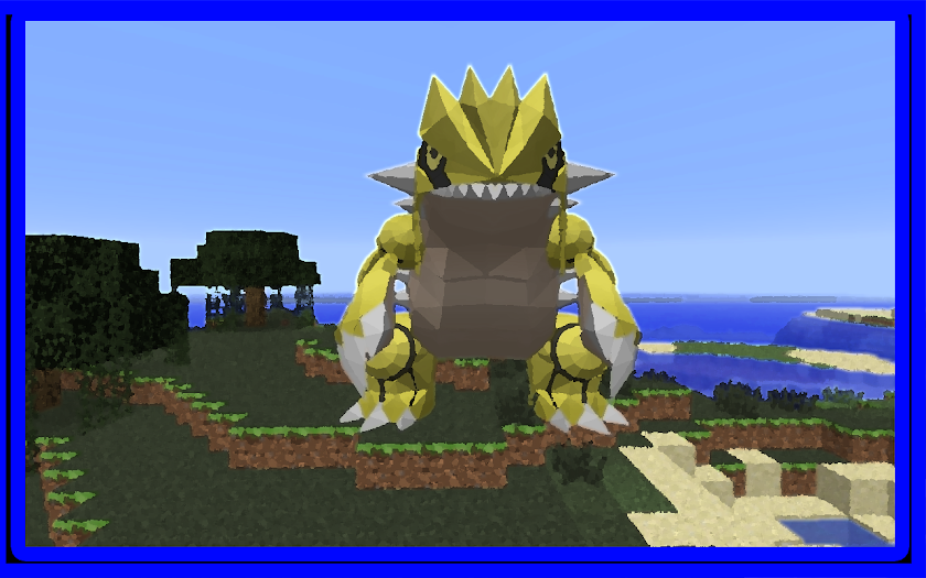 Pixemon Mod in MCPE Screen 1