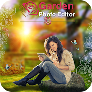 Garden Photo Frame: Garden Photo Editor  Icon