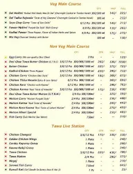 Country Chicken menu 1