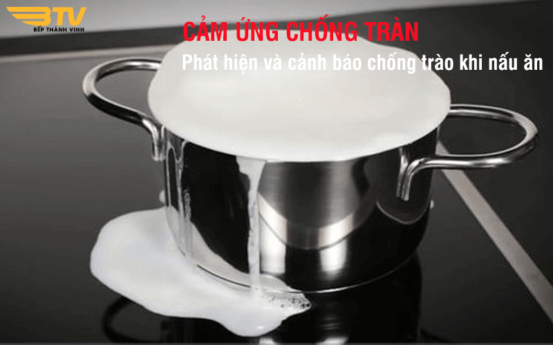 cảm ứng chống tràn Bếp điện từ Faster FS-MIX388