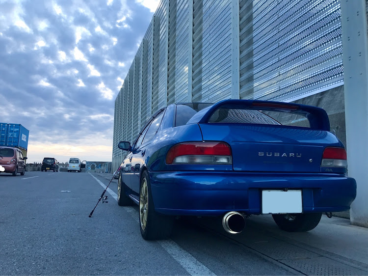 インプレッサ WRXのgc8・WRX・アオリイカ・釣りに関するカスタム事例の投稿画像1枚目