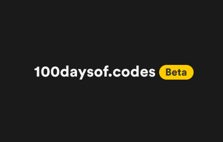 100daysof.codes small promo image