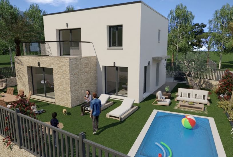  Vente Terrain + Maison - Terrain : 480m² - Maison : 116m² à Bandol (83150) 