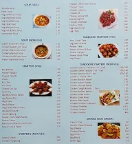 Hotel Ashish menu 1