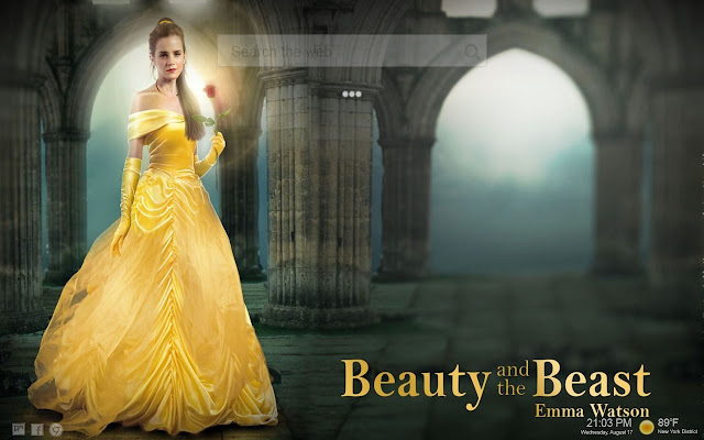 Beauty and the Beast HD New Tab Themes