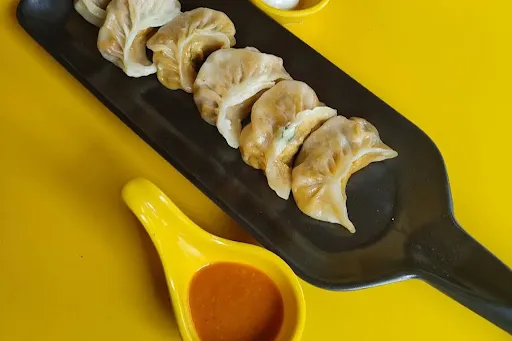 Paneer Peri Peri Steamed Momos [5 Pieces]