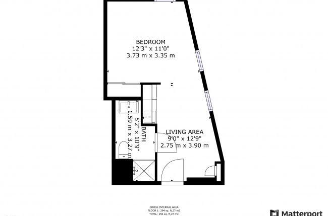 Location meublée appartement 1 pièce 20 m² à Acheres (78260), 805 €