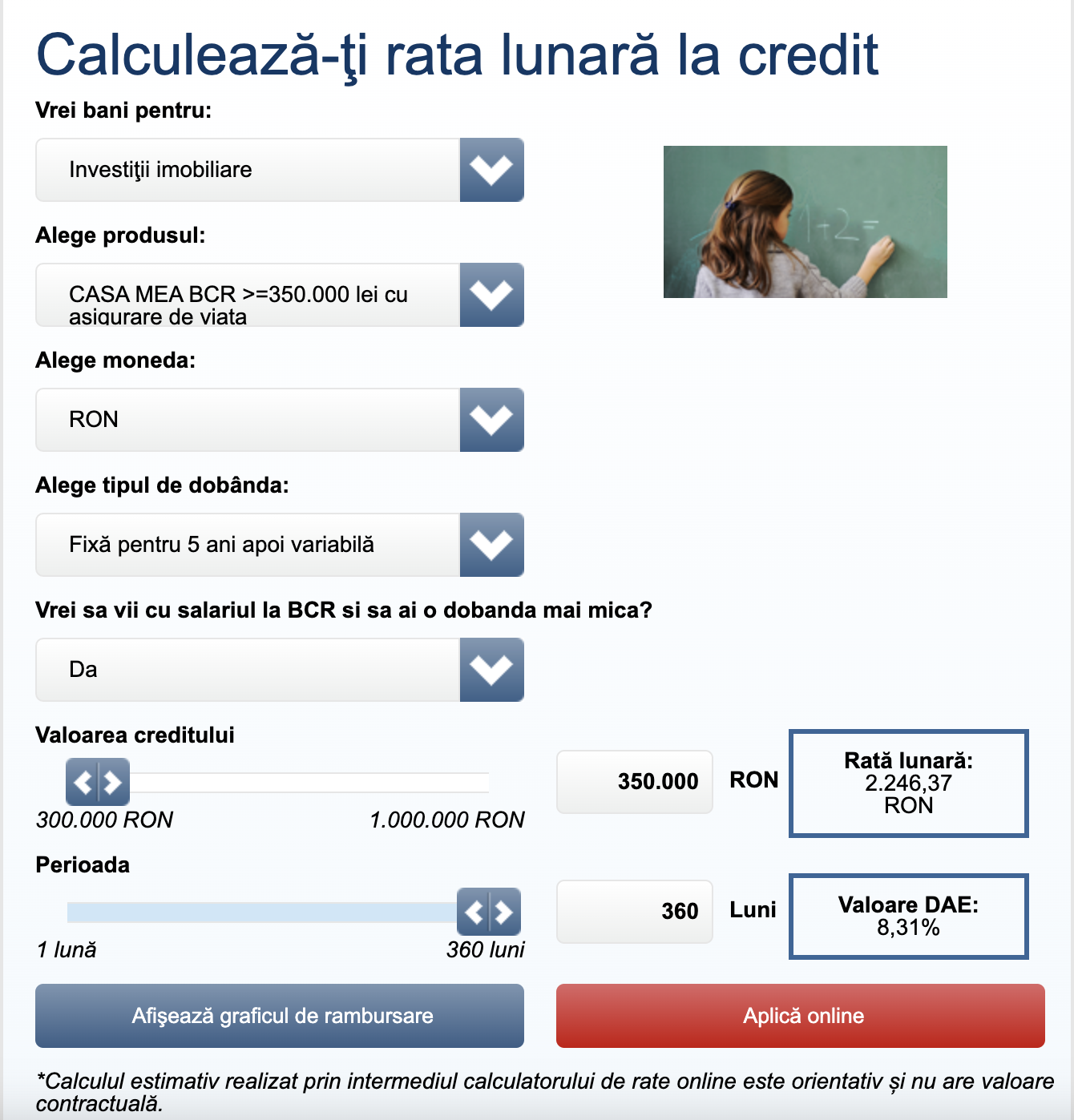 Calculator credit ipotecar 7