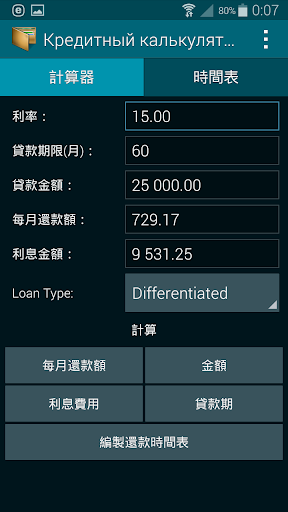 貸款計算器 無廣告