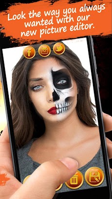 ハロウィンメイク 写真 加工 アプリ 人気 無料 Androidアプリ Applion