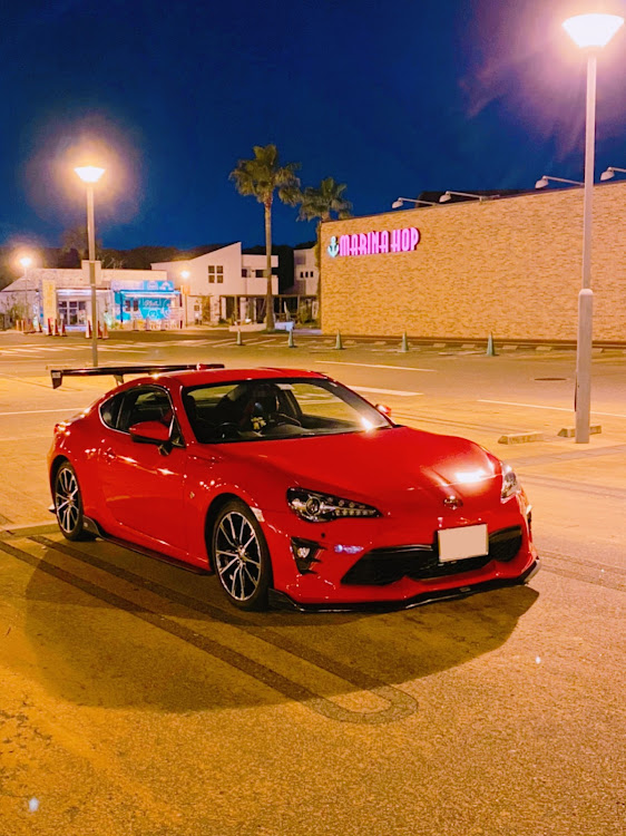 86のマリーナホップ広島・86後期・夜のドライブに関するカスタム事例の投稿画像1枚目