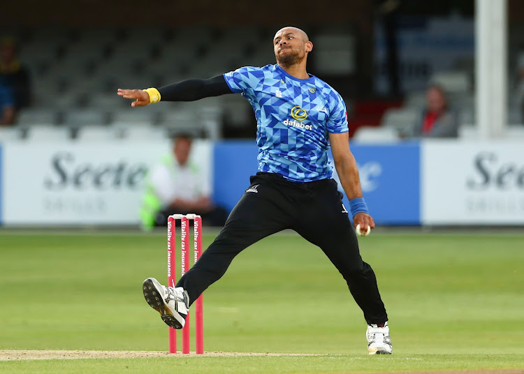 England and Sussex Sharks seamer Tymal Mills