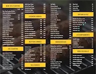 Indi Grill menu 1