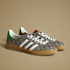 adidas × gucci men's gazelle beige tone/core white/beige tone