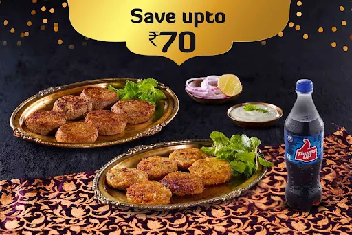 FREE Beverage With Kebabs Combo (Non-Veg)