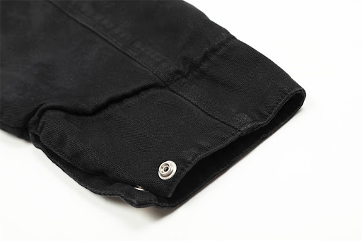 Title 9, Revive your ripped lapel jacket with canvas too...